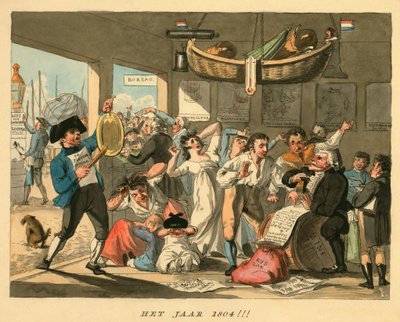 Het Jaar 1804!!!, published 1794 by Dutch School